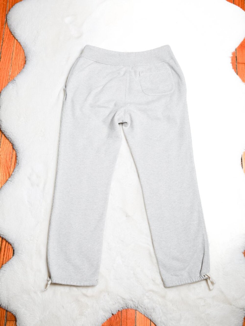 POLO Ralph Lauren Gray Drawstring Ankle Sweatpants Embroidered Pony Logo - Picture 9 of 12